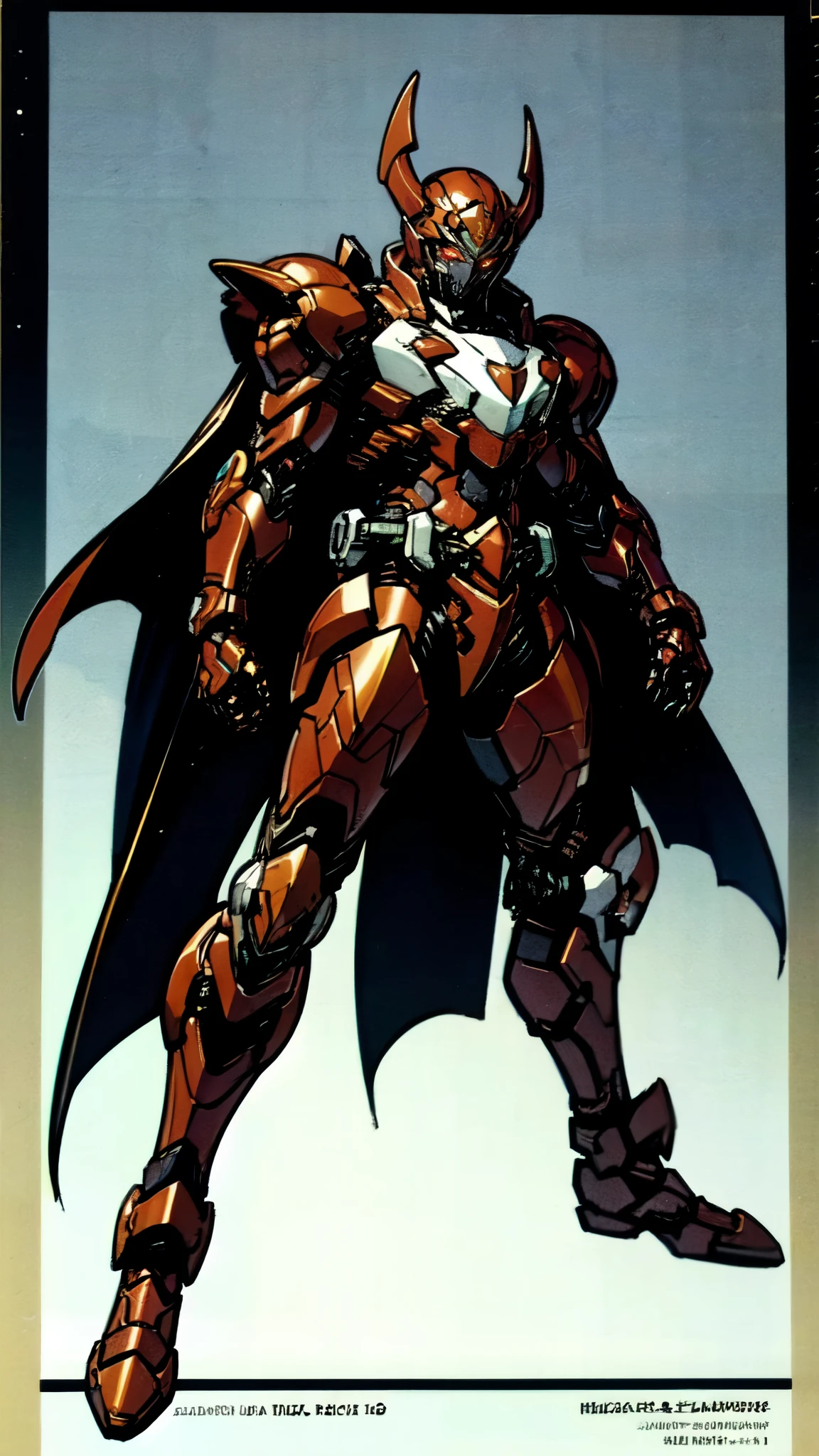 (masterpiece:1.5, best quality:1.5, extremely delicate:1.5), ((male:1.5)), a man wearing a full-face helmet, high-tech biomimetic armored combat suit, (a composite layered chest armor), the design balances heavy with agility, fully enclosed shoulder guards, matching arm and leg guards, a belt of gemstone, (the color scheme is primarily Red with Purple and Yellow accents, Organic Biotech, Concept Inspired by Vampire, glowing eyes, armor glows, huge cloak like devil wings), stand of a futuristic sci-fi city, this character embodies a finely crafted fantasy-style armored hero in anime style, exquisite and mature art style, metallic, high definition, highres, ultra-detailed, ultra-fine painting, professional, perfect body proportions, golden ratio, anatomically correct, symmetrical face, extremely detailed eyes and face, high quality eyes, creativity, RAW photo, UHD, 32k, Natural light, cinematic lighting, (masterpiece-anatomy-perfect:1.2)