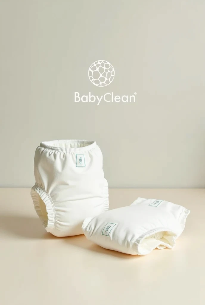 Create a diaper packaging with the name baby comfort with a baby on the cover