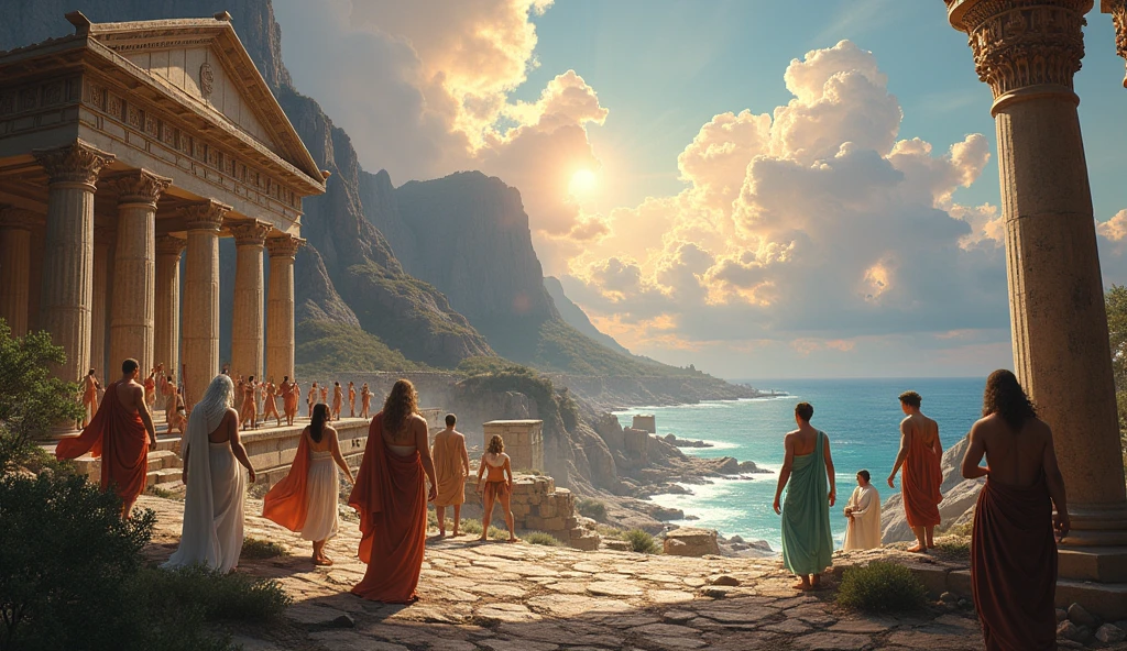 Greek mythology not only tells us fascinating stories