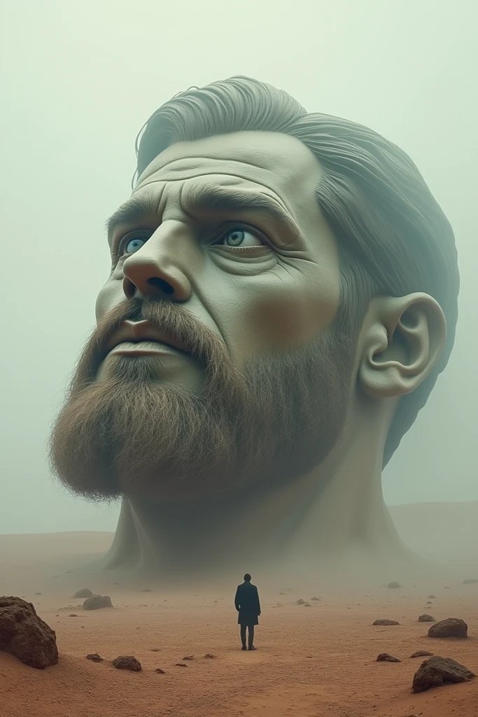 And god breathed the dust of the ground into his nostrils the breath of life and man became a living soul, concept art, 4k