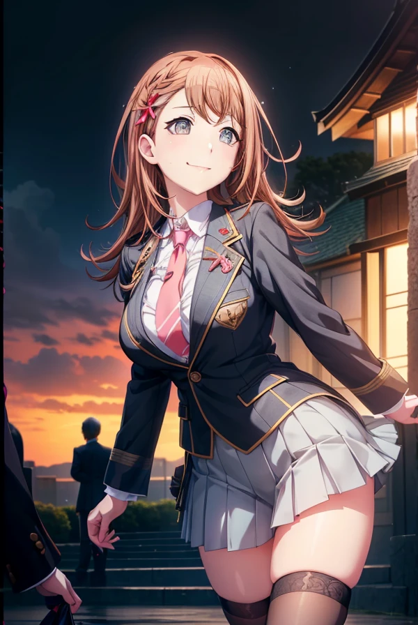 (nsfw)、Hanasato Minori,  (paizuri fellatio:1.5), (gigantic breasts), (serious:1.2), looking at another, 1girl, pink hair, twintails, long hair, red hair ribbon, red eyes, (school uniform:1.2), long sleeves, short necktie, flat chest, miniskirt, black thighhighs,, building, holding gun,、(paizuri fellatio:1.5), 　(gigantic breasts)、paizuri fellatio, 　 ,Large Boobs, (((close-up of lower body)),gigantic breasts, glowing eyes, smiling face, ((focus on face)), ((symmetrical, well proportioned face)), delicately , beautiful girl, outstanding style,show off panty, anty Looking up shot),　gigantic breasts, break, (best quality:1.5, highres, UHD, 4K, detailed lighting, shaders), gradient hair, large breasts, suit, school shirt, school short skirt, mature woman , (throw), dramatic lighting, sparkling eyes, sensual expression, flowing hair, delicate facial features,dont look for the camera, lean forward,