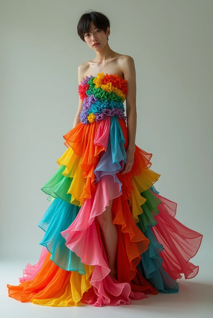 <lora:Ball_gowns:1> ball gown, rainbow