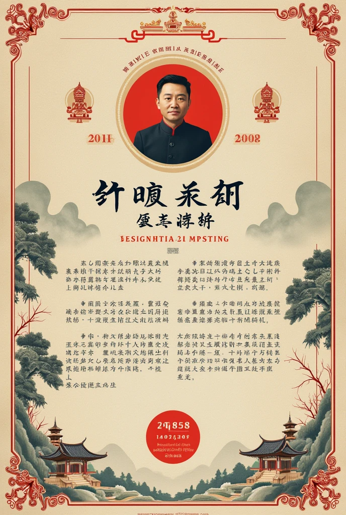 Generate a 9:16 image depicting the early use of Chinese paper money during the Tang Dynasty.