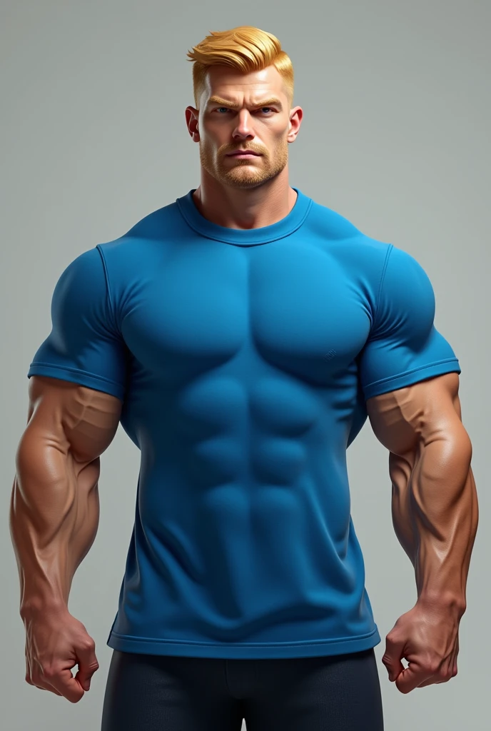 Ugly muscle blue god