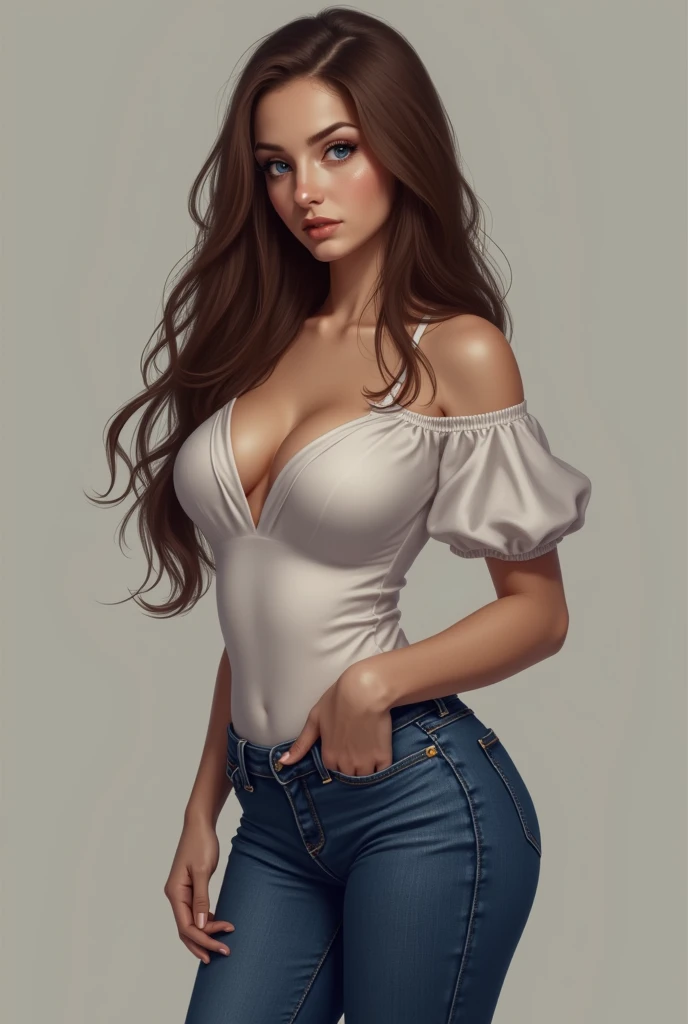 a detailed brassiere, a skirt, a blazer, no shirt, a beautiful girl, beautiful detailed eyes, beautiful detailed lips, extremely detailed eyes and face, long eyelashes, solo portrait, upper body, elegant pose, photorealistic, 8k, high resolution, hyperrealistic, dramatic lighting, warm color palette, soft focus, intricate details, fine art, elegant, chiaroscuro, cinematic composition