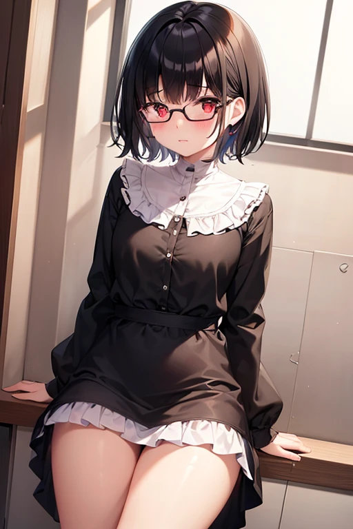 (masterpiece:1.2、Highest quality)、(Real、Realistic:1.4)、Beautiful illustrations、Ahegao、(Natural Side Lighting、Cinema lighting)、Depth of writing boundary、Watching the viewer、Front view、女の子1 person、Asian、Twin tails((Bob Hair))、Perfect Face、Cute symmetrical face、Glowing Skin、Asymmetrical bangs、Big eyes、Droopy eyes、Long eyelashes、thin、Beautiful Hair、Beautiful Face、Fine and beautiful eyes、Beautiful clavicle、Beautiful body、Beautiful breasts、Beautiful thighs、Beautiful legs、Beautiful fingers、((uniform))、(膣Sex:1.5)、(Beautiful Landscape)、evening、Droopy eyes、(Vaginal ejaculation:1.5)、Sex、erotic、Vaginal 、Heterosexual、mole、目の下のmole、(smile、upperclassman、Open your mouth)(Masterpiece、high resolution)、(Multiple Girls)、Elementary school girl、8-year-old、Flat Chest、Black Hair、Glasses、short hair、Red Eyes、White sticky、Embarrassed look（1 person）Exposed nipples、 紺色の透けているスクール水着 School classroom Standing姿 ダイナミックアングル黒ギャル(Dark Skin:1.2)、(correction:1.1)、（short、small、small：1.2）、Cowgirl、Crouch、Leg spread、（Spread your legs、Open legs、Knee Raising：1.3）、between legs、perineum、Super detailed、Bright colors、Very beautiful detailed anime faces and eyes、It looks straight、;D、Shiny skin、(8K、RAW Photos、Highest quality、masterpiece:1.2)、(非常に詳細な8K壁紙)、shape、Professional Lighting、Sharp focus、Written boundary depth、Crouch、Leg spread、、blazer、between legsズームカメラ、Ass Focus/Hip Focus、Information from below、、black tights。Ass Focus、Standing、blush、Embarrassing、Low - Angle、女の子1 person、Ass Focus/Hip Focus、Information from below、破れた女子高生の極限Low - Angleのお尻を真下から。}}}} #A peek under the skirt。#School classroom。a pregirl，Pull up the skirt，The reveal、panties stick insertion、to be tied up、Spread your legs、saliva、Urine、Exposed nipples、Bedroom、
