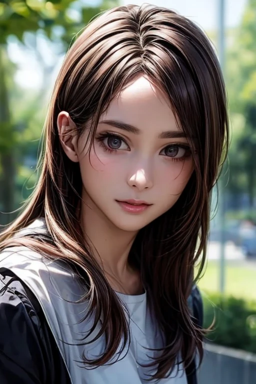   Masterpiece  , 最 High Quality ,  super high resolution, ( realistic :1.4),  's beautiful face down to the smallest detail,  High Quality の衣類,  amazing European woman,  very cute , Portraiture, 肌が柔らかくて perfect face、 perfect face, Shoot your hair, 8k resolution,Super  realistic , very detailed, High Quality , A broad perspective