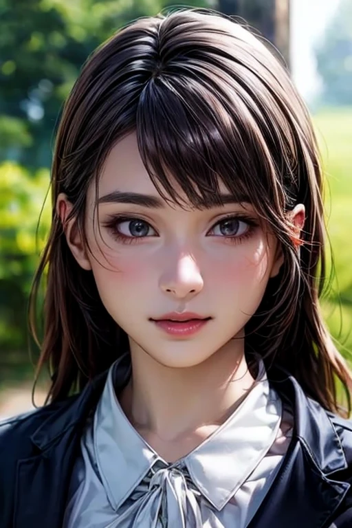   Masterpiece  , 最 High Quality ,  super high resolution, ( realistic :1.4),  's beautiful face down to the smallest detail,  High Quality の衣類,  amazing European woman,  very cute , Portraiture, 肌が柔らかくて perfect face、 perfect face, Shoot your hair, 8k resolution,Super  realistic , very detailed, High Quality , A broad perspective