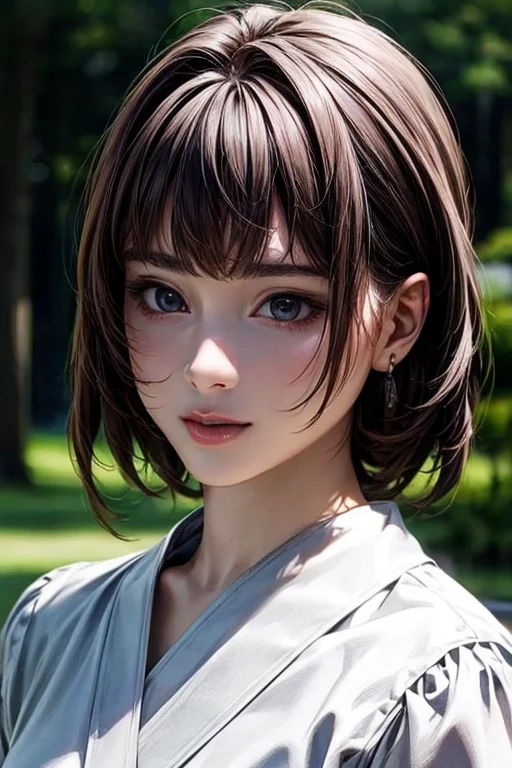   Masterpiece  , 最 High Quality ,  super high resolution, ( realistic :1.4),  's beautiful face down to the smallest detail,  High Quality の衣類,  amazing European woman,  very cute , Portraiture, 肌が柔らかくて perfect face、 perfect face, Shoot your hair, 8k resolution,Super  realistic , very detailed, High Quality , A broad perspective