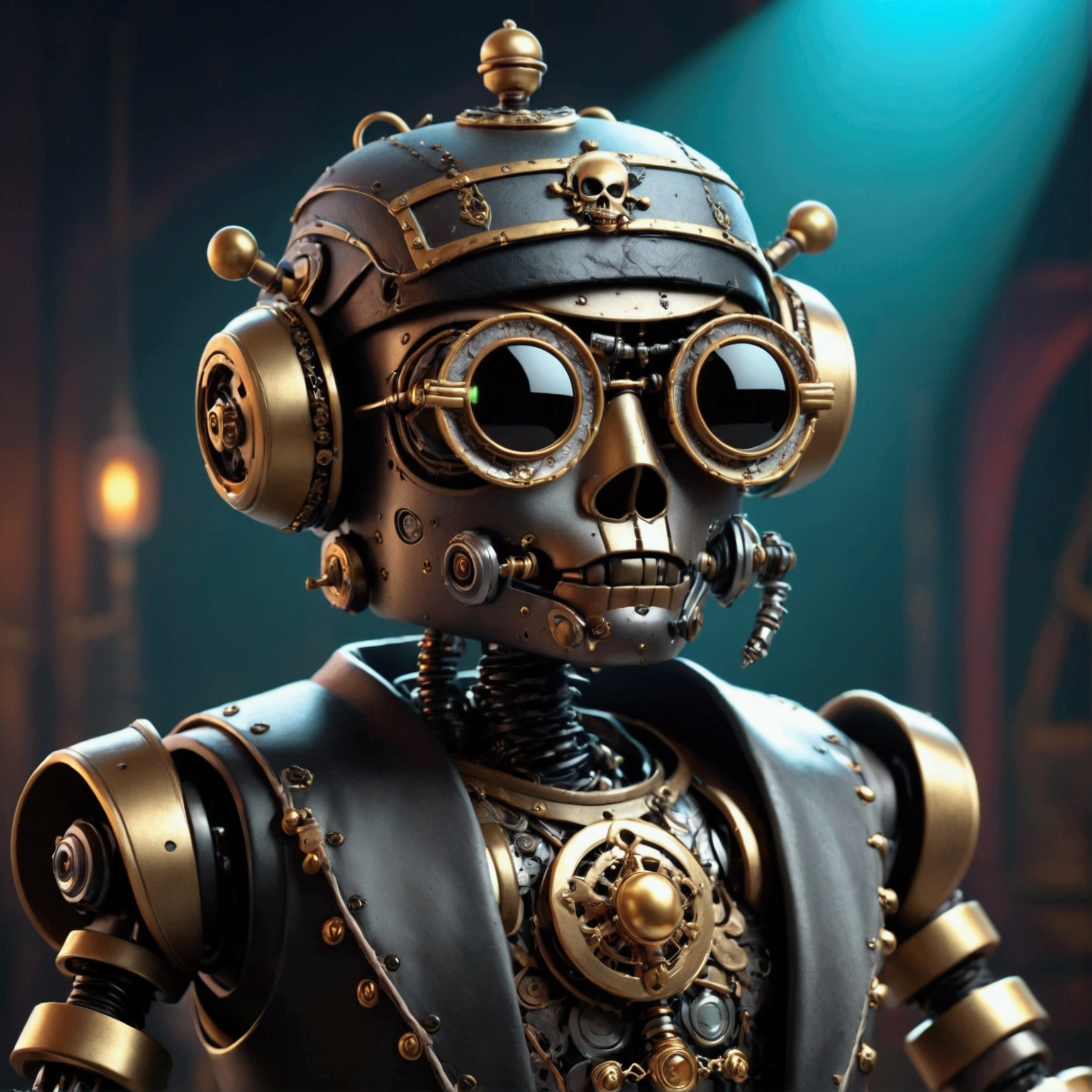 Pirate Punk Robot, eye patch