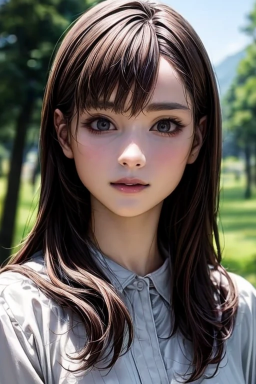   Masterpiece  , 最 High Quality ,  super high resolution, ( realistic :1.4),  's beautiful face down to the smallest detail,  High Quality の衣類,  amazing European woman,  very cute , Portraiture, 肌が柔らかくて perfect face、 perfect face, Shoot your hair, 8k resolution,Super  realistic , very detailed, High Quality , A broad perspective