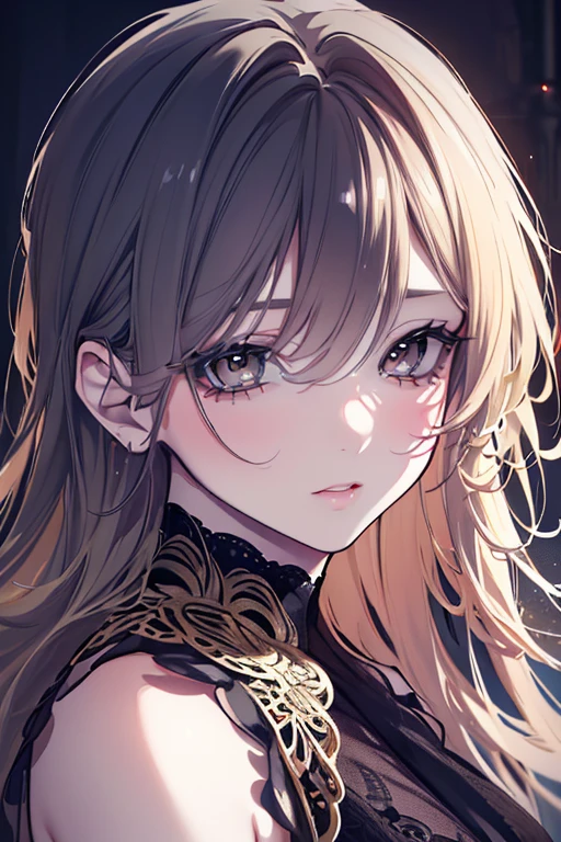 (masterpiece, high resolution, best quality,highres:1.5), CG, illustration, delicate face, cute face, shiny hair, shiny skin, kawaii, sparkling pupils, shiny enamel suit, latex, {pencil skirt | slightly flared skirt}, looking back, silver hair, BREAK black eyes, full body