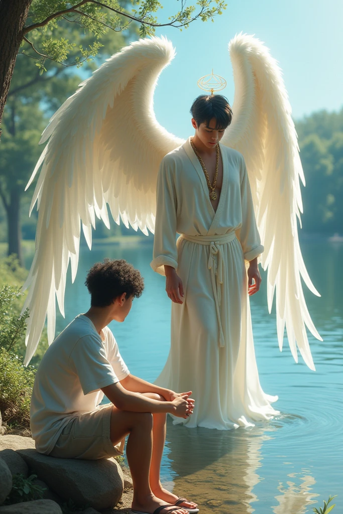 two japanese naked GAY boys whole body tears ANGEL