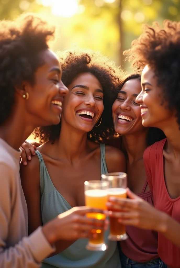 photo of five friends