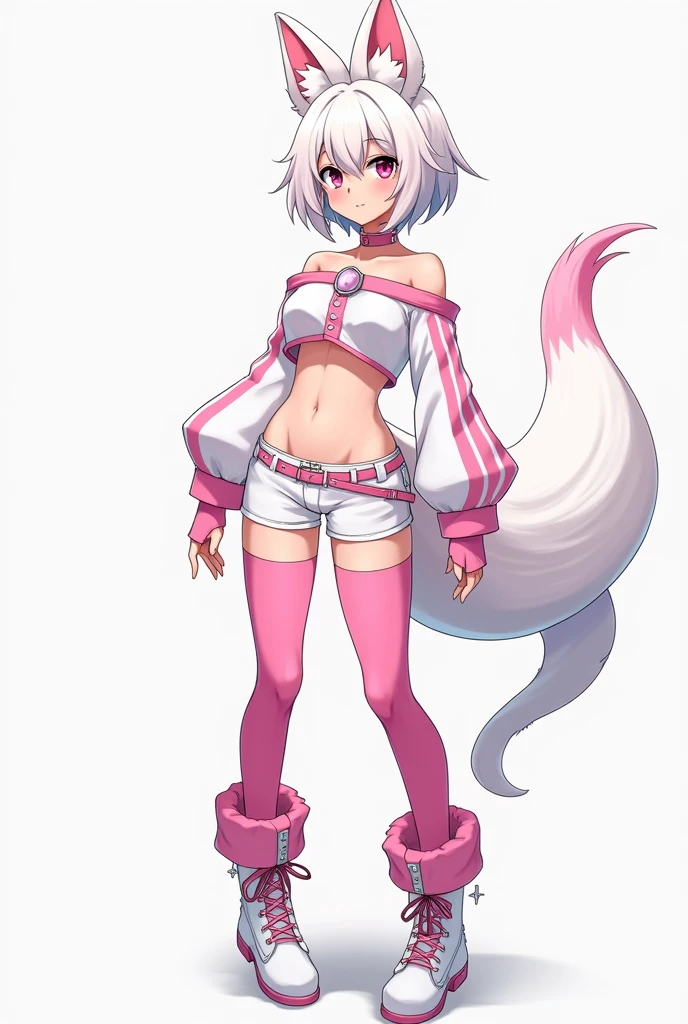buruma, gym uniform, adjusting clothes, long hair, smirk, looking at viewer, [blush], black thighhighs. hearts, sparkles. <lora:buruma2:0.8> as-adult <lora:he-man_offset:0.6>