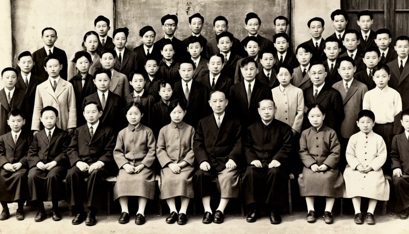 Fifty children took graduation photos, and their expressions and movements were different every month, and everyone was very happy --auto