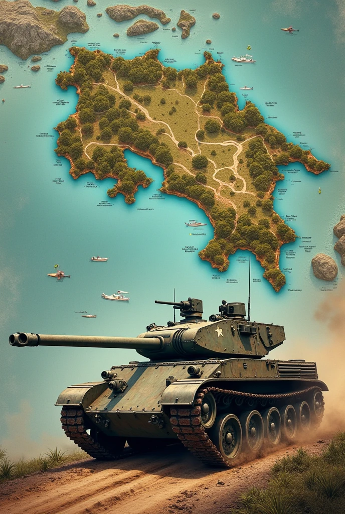 <lyco:CulturePunkBundle-000007:.8> FairyTaleAI battle tank