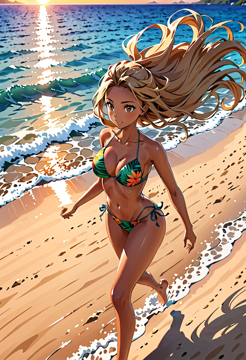 in beach, (Bob Marley), singing,