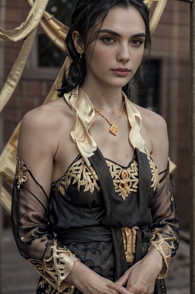 Foto RAW, Arya Stark, Extremely gorgeous lady, Arya Stark PLAYED BY MAISIE WILLIAMS, Queen Arya Stark, she a mature woman now, milf, sexy mediaeval battle dress, gladiator woman, body, 40 years old Woman, body revealing costumes, perky breast, big natural breast, erotic costumes, lusty physique, seductive figure can capture every people's attention, Game of thrones costumes, revealing captivating figure, Mediaeval costumes, revealing clothes, A tomboy, she would rather fence than dance, warrior queen , game of thrones screen caps, Game of Thrones Series, (pele altamente detalhada: 1.2), 8k UHD, DSLR, soft-lighting, alta qualidade, grain of film, Fujifilm XT3, flawless picture, highly detailed, detailed Beauty, intricate, 32k, sharp picture,