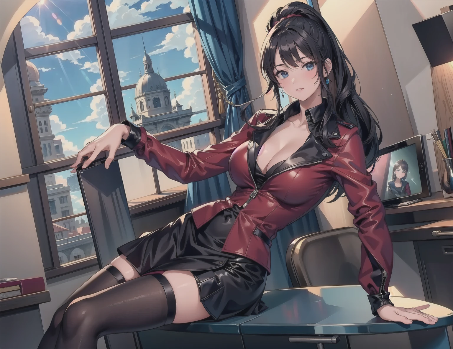 Anime Girl Get a Man with Big As, oppai, ecchi anime style, ecchi, seductive anime girl, visual novel CG, black moody scene, beautiful anime girl squat, mayafi from ace lawyer, smooth anime CG art, ecchi style, new black, beautiful seductive anime teen, SFW version, Misaki Tosato. Anime girl in black costume sitting on piano, seductive anime girl, beautiful seductive anime woman, seductive Tifa Lockhart portrait, [ 4 k digital art ]!!, detailed digital anime art, brunette mage, 8k high quality detailed art, badass anime 8 k, anime goddess, anime highly detailed, range Murata and art germ.