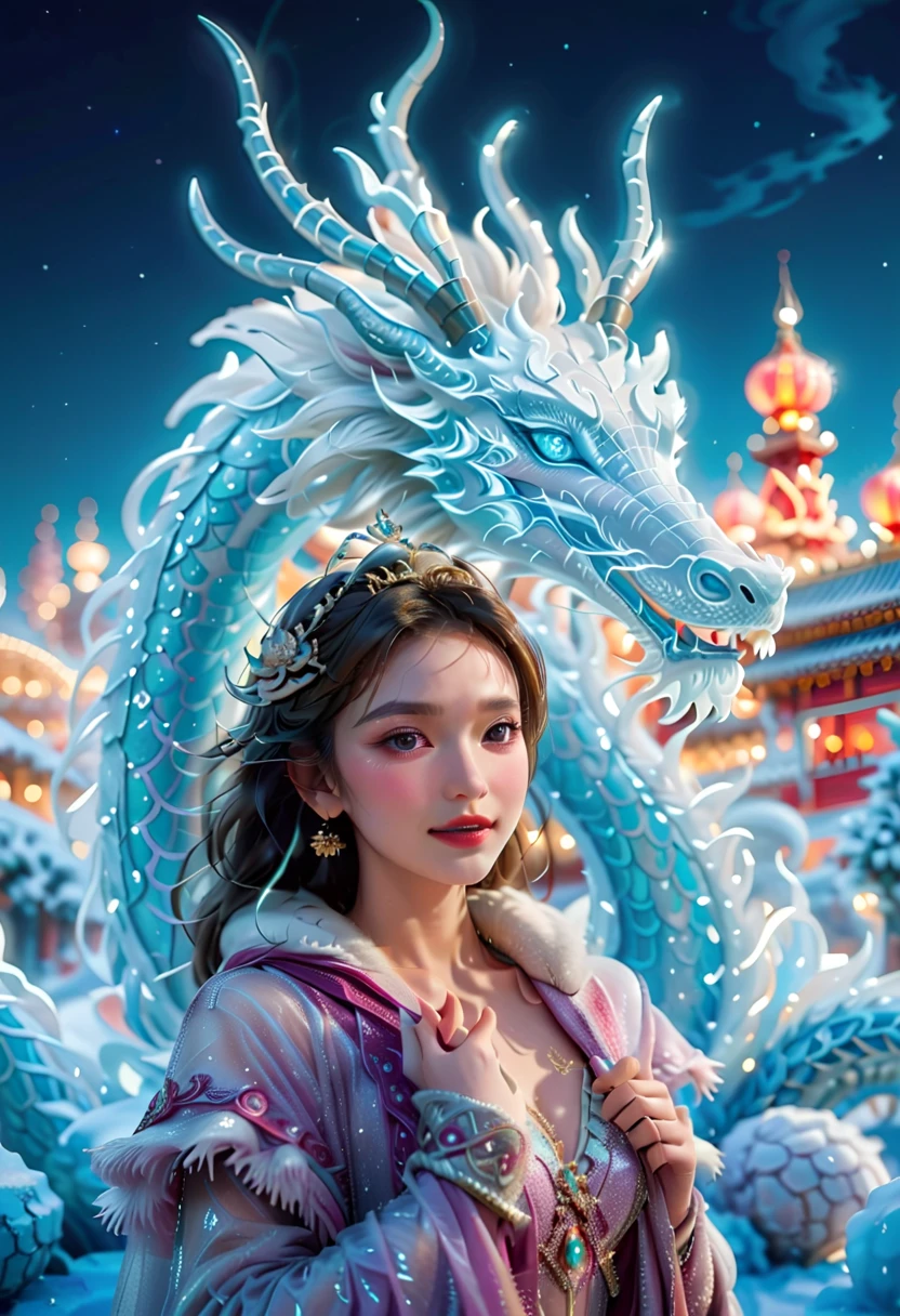 a woman holding a crystal ball with a dragon inside, hyperrealistic fantasy art, digital fantasy art, realistic fantasy artwork, chinese fantasy, beautiful fantasy art, trending digital fantasy art, fantasy art style, realistic fantasy painting, amazing fantasy art, very beautiful fantasy art, beautiful digital art, digital fantasy art