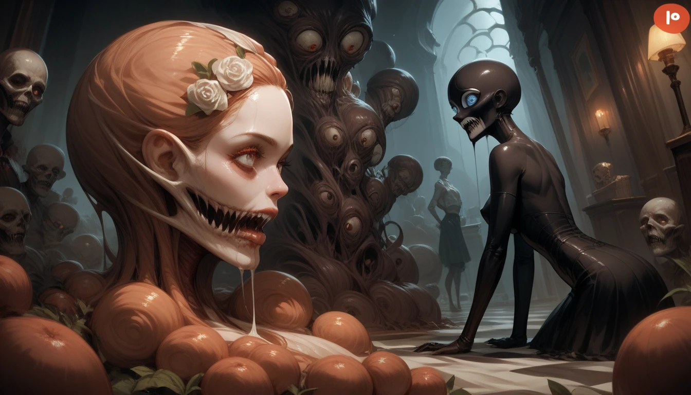 ((Pornographic Nightmare)), Dark Surrealism, Surreal Horror, Erotic Surrealism