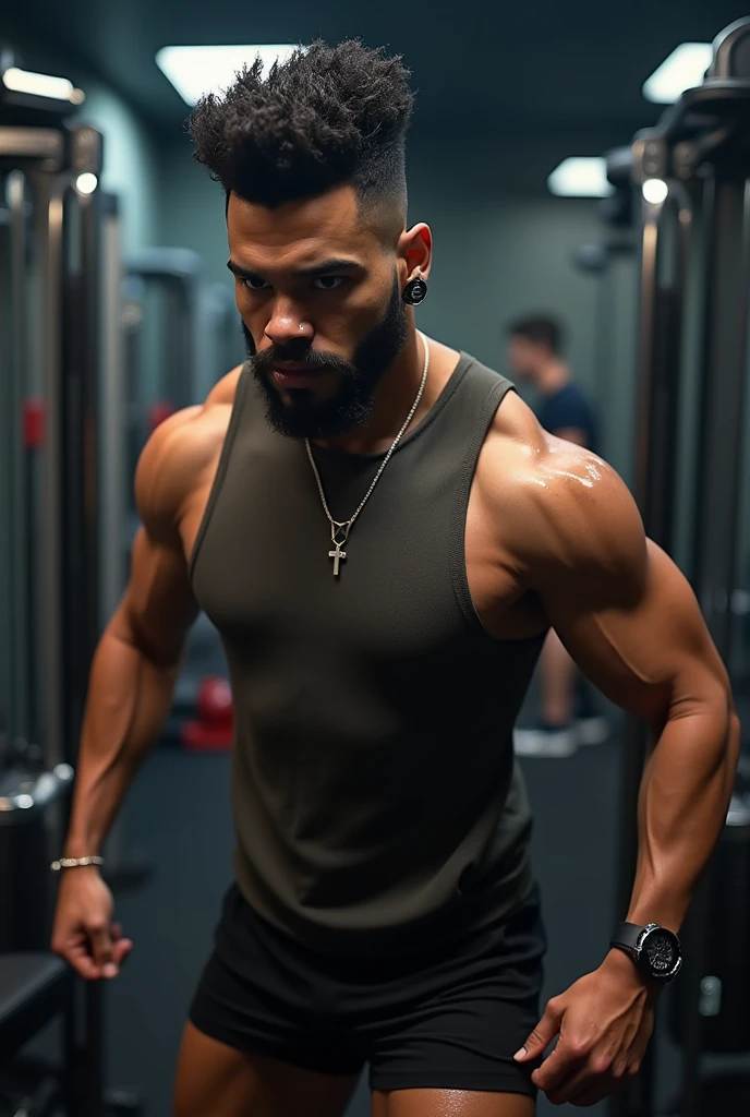 Sardar boy in the gym