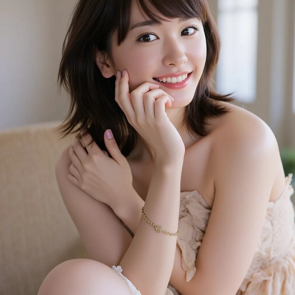 Unbelievably beautiful japanese girl, very cute, (bare body, naked:1.4), (open your legs:1.2), (Best Quality, 8K, master piece :1.3), (gleaming skin, Shiny hair:1.4), master piece, Best Quality, (Ultra-detailed), (bare body, naked)