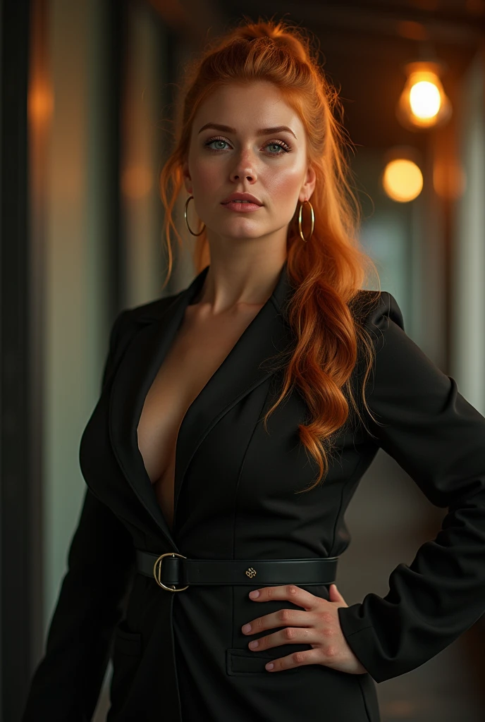 big boobs redhead tall big ass blue eyes perfect nose curvy round face straight eyebrow god, walking down the streets of paris