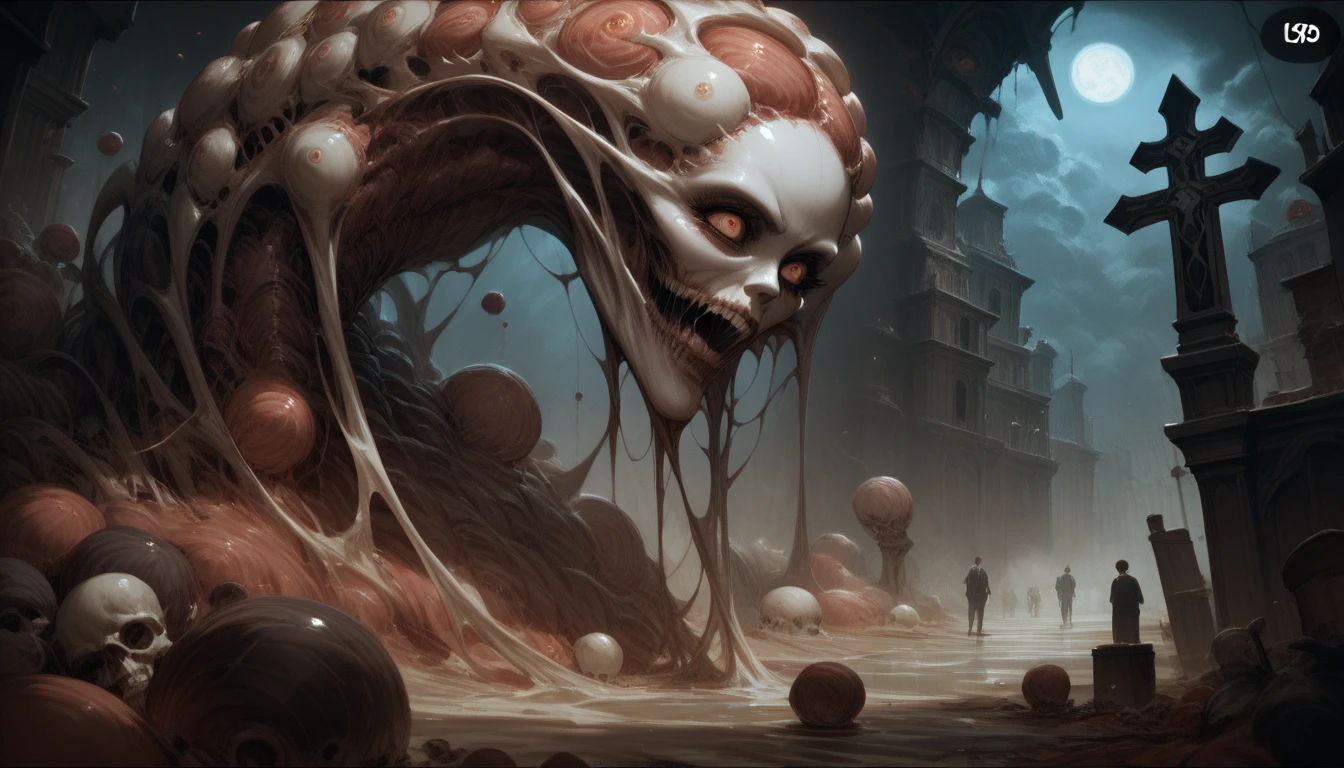 In the dungeon，Rough，Covered with tentacles, tentacles around, many tentacles, Fine details，Bound by tentacles，Tied by tentacles，被中出，In drooling，Crying，teens girl