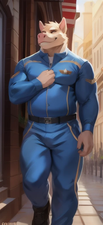 A handsome blond 17-year-old looks at the Navy SEAL's dress uniform with awards, which hangs on a suit hanger on the floor, and masturbates, he jerks off a big dick, streams of sperm from his dick fall onto his uniform.. A naked man is watching him from behind, muscular blond SEAL officer, 35, handsome and arrogant. The officer has a big penis, an erection and a boner.