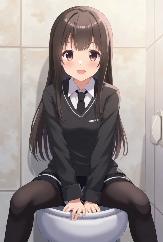 ((masterpiece, best quality)),high resolution, ultra detailed,8k,16k, detailed background, perfect lighting,detailed beautiful eyes,1girl,solo,nsfw,embarrassed,blush,look at viewer,steam,sweat, show off pussy, bottomless,fisheye lens,(from above:1.1)
standing,(cowboy shot,from front,skirt lift:1.4),naughty smile,in heat,wavy mouth,open mouth,
long_hair,black hair,black_eyes,short stature,flat chest,house,anime style