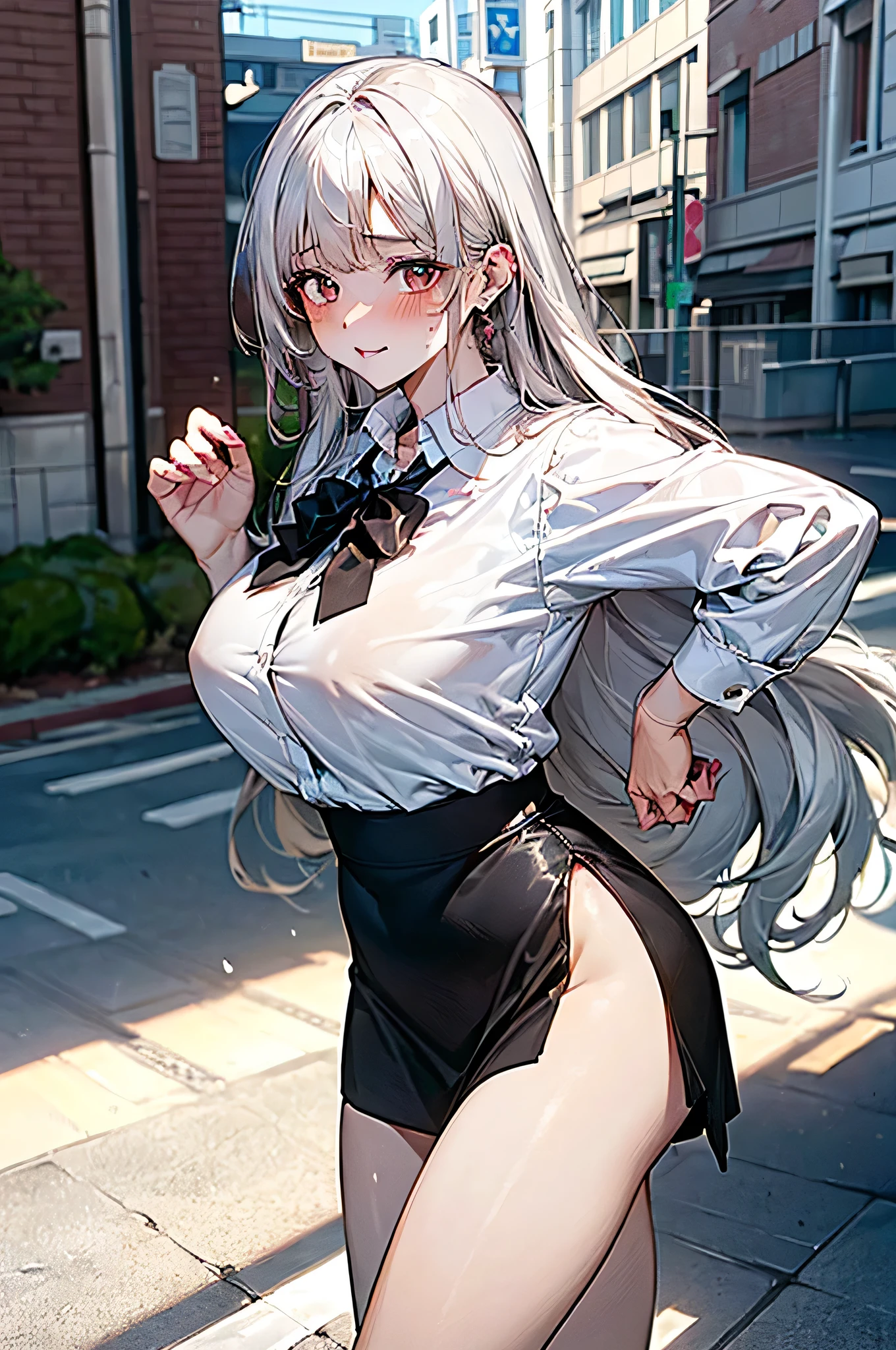 pieces fly、masterpiece、highest quality、Super detailed、High resolution、High resolution、8K portrait、Unity 8k壁紙のHigh resolutionCG、unity 8k wallpaper、cute type little:1.5、:1.5、Highly detailed CG unity 8k wallpaper、realistic、real person、cute type little、 portrait photography、shiny skin、High resolution、(:1.2)、(1 girl)、beautiful clear eyes、very detailed explanation、delicate face、nice lips、slender body、Middle milk is the same thin waist、thin legs、(city road:1.6)、1 girl, cute type, perfect face, seriously, (blush:1.5),(silver long hair:1.3),((there are many people nearby:1.4)),Middle milk is the same,((school uniform:1.2)),(((clothing lift:1.5))), (((I have nipples))), Detailed description vagina,show vagina,spread legs,spread ,(((Orgasm in the vagina:1.5)))