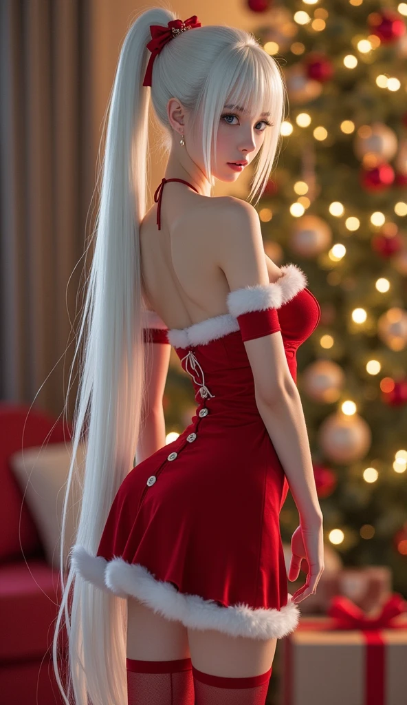 realistic, 1 women , Per HD, 12k, 1080p, wearing shoes, slim body, rather big body, six pack body, big round breasts, no clothes, beautiful breasts, looking at the camera, sitting on the sofa, transparent and genitals clear, long black hair, face details, person details, body details, clothing details, hair details, body details, body details, breast details, vagina details, clothes, eye details, sweat details, water details, pose (knees bent and feet opened wide) whole body