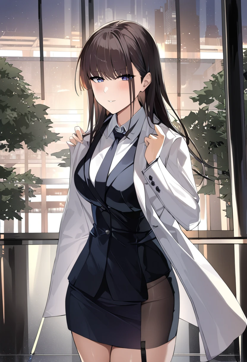 anegasaki nene、Shiny brown hair, short hair, (Beautiful brown eyes、Sparkling eyes, Fine grain)、smile、Ultra-detailed eyes、非常にDetailed face, Highly detailed eyes,



masterpiece, Bokeh, (Beautiful Face), (Detailed face), (Perfect hands),  (suit:1.3), (Ultra-realistic pantyhose:1.3),( Balcony of a high rise apartment:1.3), (Blushed:1.3),night、深night:1.5 , Beautiful mature woman、
