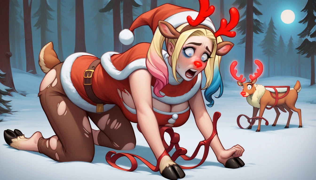 Aerith the Santa gets spanked upside down、Masturbation、Anal fuck、(Ahegao 5)、(Peeing)、Lace panties、(Eye-rolling 5)、(Crying)、(Ecstatic expression 3)、Drooping tongue