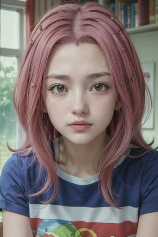 ((    best quality )), ((        masterpiece    )), (detailed), ((realistic)) ((anime)) Mimi Tachikawa rosto lindo 