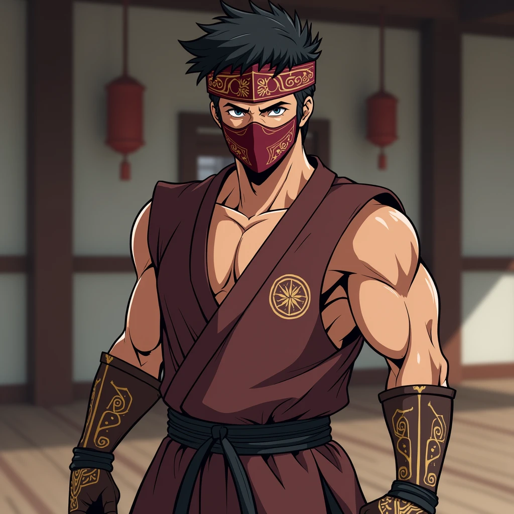 (("NINJA BORUTO SAGE OF THE 6 PATHS-Modus"))  (Photo motif: Close-up of the tight thigh muscles) Stand (Shooting angle from bottom to top) [Anime-Photos] [best photo in high quality] [4K, HD picture quality] wears a short, no Tanga, sexly, seductive, Bodybuilder, huge muscles, Exploding sinewy muscles, Muscle Muscles, Stand, (("CREATE GOGOUDAMAS AROUND THE CHARACTER")) a lot of sweat runs down,  sweat heavily, bathed in sweat, a lot of sweat runs over the body, no shirt, no shirt, Hot sun, cute baby face, Cold face
