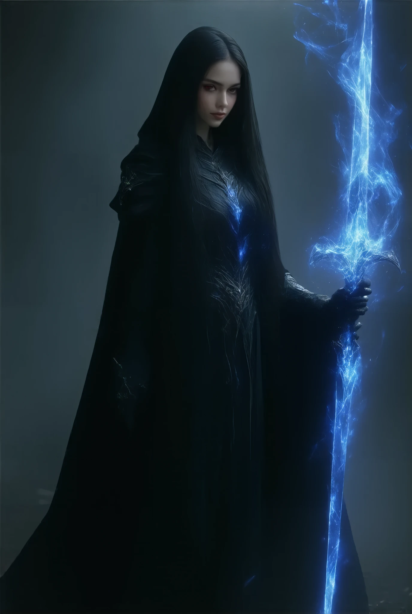 (8k, top quality, Masterpiece , Final Fantasy Style: 1.2), ( realistic , photo realistic : 1.37), super detailed, one girl, { Dark Mage with Light }, Wide viewing angle , big and firm bouncing bust , Very delicate depiction , MINIATURE PAINTING , Detailed facial depiction , Detailed depiction of hair, correct skeleton, Complex Patterns の付いたドレス, Complex Armor, Long and thick sword,Dreamy,超 realistic な混合ファンタジー世界, realistic 要素と幻想的要素の組み合わせ , magical effects ,(地上の Magic Rim, cast magic , swirling magic , Particles of light), Dynamic Light ,red,, red eyes, elegant ,Rays of Sin,dark,(dark magic), (strict), The Battle Between Good and Evil, ( Swirling Fire:1),universe, thunder, eruption, Magic Rim, Complex Patterns , ( Calling Phoenix :1.4), (Colossal Mother Crystal , Huge Flame:1.2)