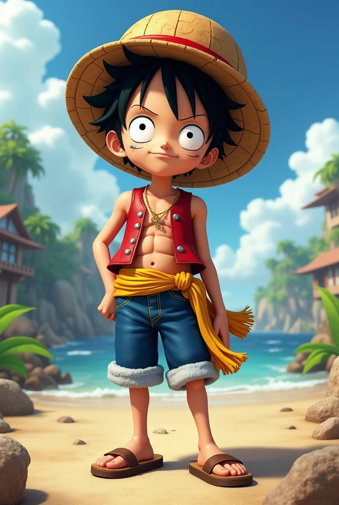 younge boy，One Piece，luffy，of a real