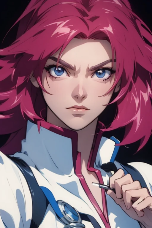 ((     best quality  )), ((          masterpiece     )), (detailed), ((realistic)) ((anime)) Maria Beyblade beautiful face