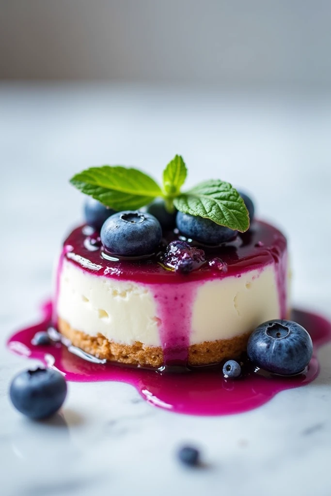 maja cheesecake without corn use macapuno inside instead with blueberry puree 