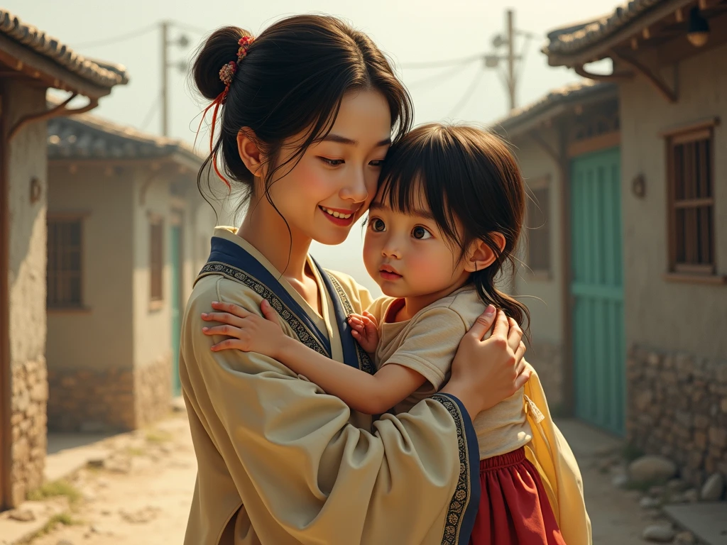 A beautiful story of overcoming mother and daughter bia and lili