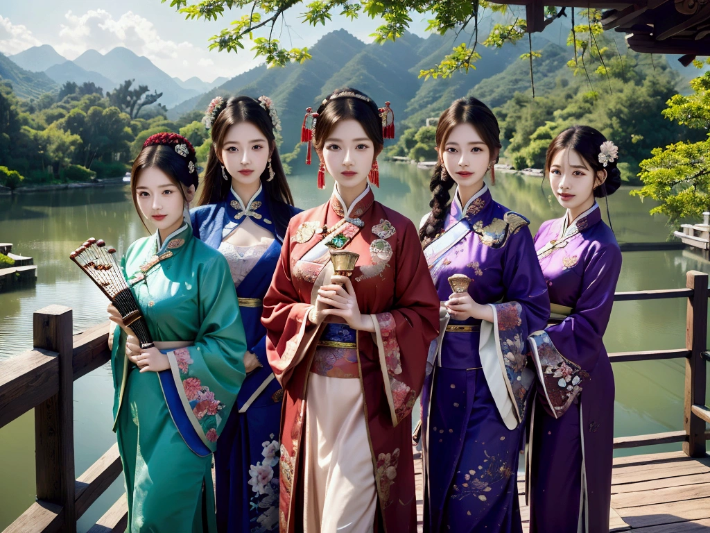 three kingdom Beautuful Women