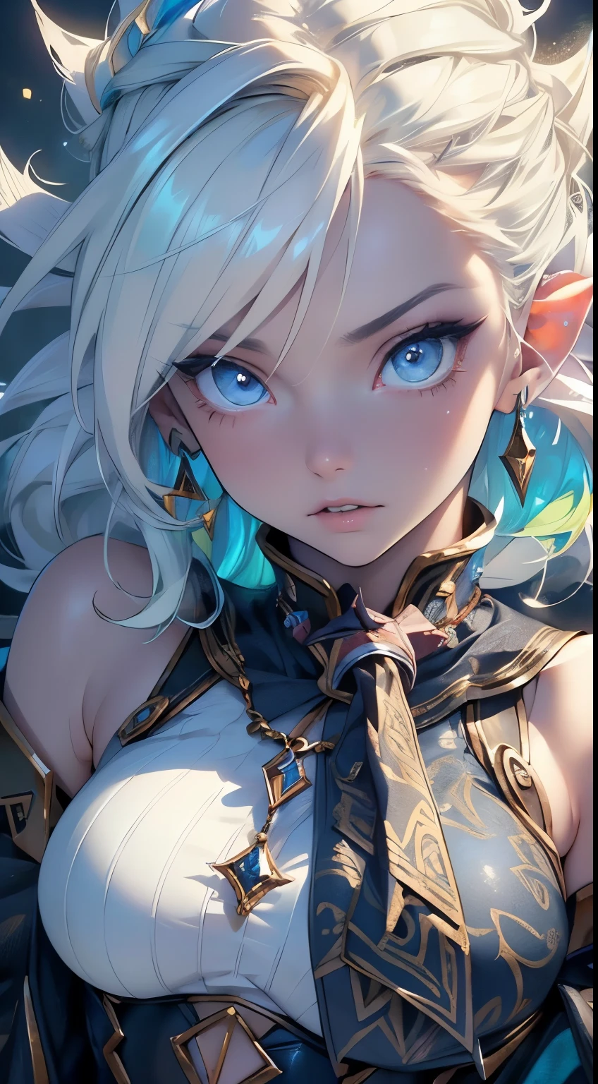 Cute loli elf,(((Little li,tiny Little body,Little))),(((6 ye),((anime elf loli with extremely Cute and beautiful aqua hair)), (((elf,elf ears))),

((lesbian,Yuri)),(((flat chest))),((((aqua hair:1.35,long braid aqua,Colored inner hair,Ear breathing)))),(((yellow_Eyes:1.3))),Convoluted Eyes,beautiful detailed Eyes,symmetrical Eyes,big Eyes:1.5,(((Brown-skinned:1.4,Dark skin,Dark_skin,lustrous skin:1.5,bright skin: 1.5,skin tanned,shiny skin,very shiny skin,Shiny body,plastic glitter skin,exaggerated shiny skin,illuminated skin))),(Detailed body,(Detailed face)),

Cute,sluttish,Erotic,boldness,(((NSFW))),

((Aztec tribal queen with tribal prints and patterns theme,  Mesoamerica, Mexica),barechested,show skin,(barechested体),((All nude、)),

(Dynamic Pose:1.0),embarrassed,(Centered,scale to fit the dimensions,thirds rule),

((skyporn, Sea, Clouds,)), with Dark stormy cloudeach scenery,Convoluted scenery)),

(光沢のあるbarechested),hight resolution,Sharp Focus,(ultra-detailliert,Extremely detailed),(Photorealistic artwork:1.37),(Extremely detailed CG unity 8k wallpaper),(((Vibrant colors,Vibrant themes))),(Convoluted),(masutepiece),(Best Quality),