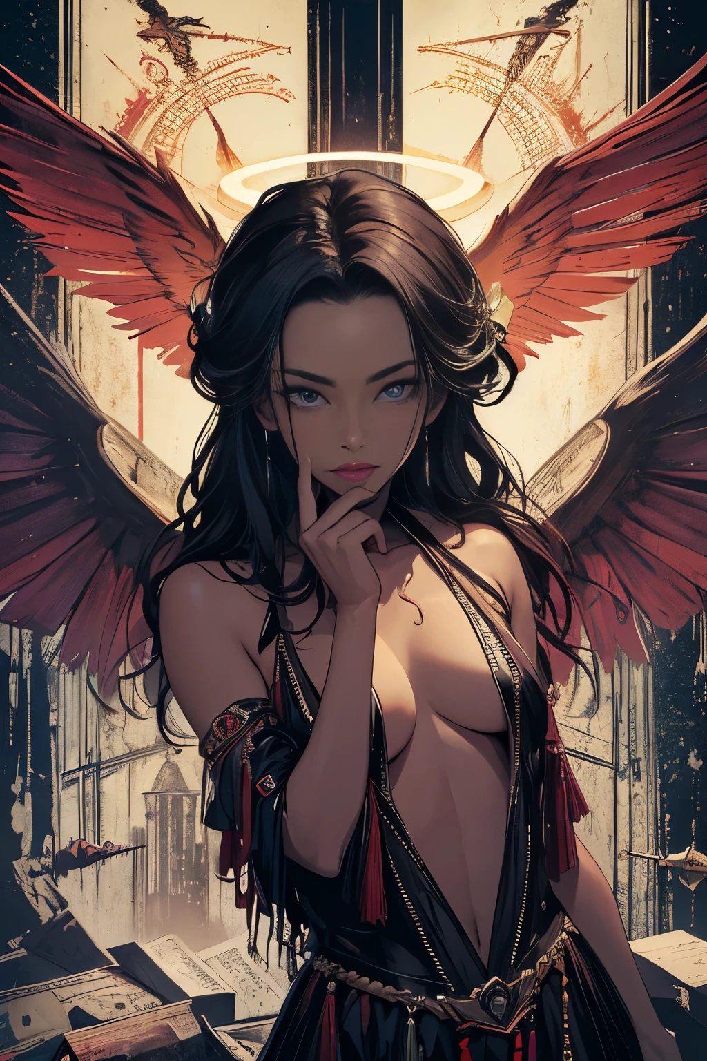 (best quality,ultra-detailed,realistic:1.37),portrait,masterpiece:1.2,acrylic painting,dark colors,intense lighting,fantasy,shrunken cat girl,teenage boy,helpless expression,painful pleasure,dominant,submission,erotic,fetish,kinky,passionate,mastermind:1.1,sexual energy,overflowing desire,unleashing hidden desires,wild imagination,distorted reality,captivating,emotional intensity,forbidden love,roleplay,voluptuous curves,explicit scenes,unforgettable experience,tension,temptation