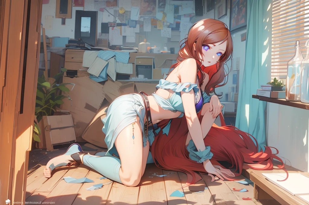 1girl,mature female,pale skin,1girl,maki_mother,purple eyes,long hair,((red hair:1.5)),cleavage,seductive anime girl,
BREAK (masterpiece:1.2), best quality, high resolution, unity 8k wallpaper, (illustration:0.8), (beautiful detailed eyes:1.6), extremely detailed face, perfect lighting, extremely detailed CG, (perfect hands, perfect anatomy),