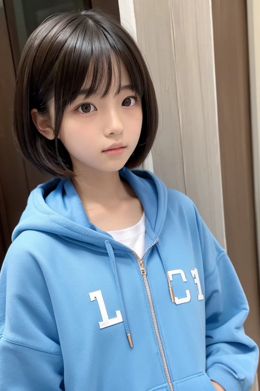 kid、5 years old、baby face、young、young、big breasts、long sleeve