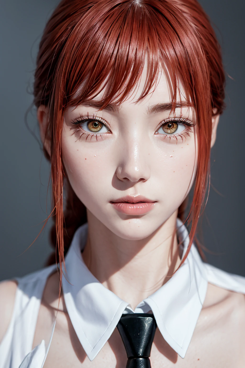     Masterpiece    ,   top quality, (  High Definition CG Unity 8K Wallpaper  ,     Masterpiece    ,   top quality,   super detailed,   Best Shadow  ), (  detailed background), (    beautiful detailed face    , Beautiful detailed eyes  ),   high contrast from the front of the light , (Best lighting,   so delicate and beautiful ),  1 girl ,((  colorful paint on a transparent background , Dulux,)), ((caustic)),   dynamic angle,   shiny boxing match venue   ,whole body,  Blood splashes on her face  .   close up of woman  ,  Red Hair Anime Girl,  white shirt,  ties,  character portrait by Yang J  ,  pixib, What is it??？,  Anime Girl Portrait , female   anime character ,   Anime Girl Portrait  ,   portrait of Asuka Langley Souryu  ,   Beautiful Animated Portraits  ,   detailed portrait of an anime girl  ,   anime character ,   realistic anime style  ,   Anime Girl Portrait  ,   anime character  portrait,   bloody face  .