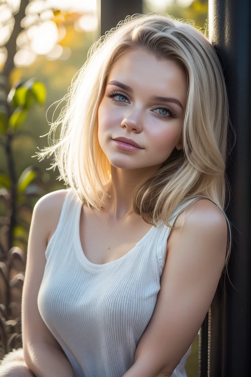 1girl in, age23, Solo, Long wavy hair, small tits, long messy windy blonde hair, looking at camera, o-face, blonde hair, jewelry, Full body, (extremely detailed 8k wallpaper), soft lighting, high quality, film grain, Fujifilm XT3 sharp focus, f 5.6, 50mm, High Detail, Sharp focus,(natural light), (seductive), revealing, Realistic, sexy, ??????????? t-shirt
